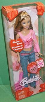 Mattel - Barbie - Hearts & Kisses Princesa de Corazones - Poupée